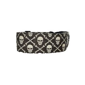 2” Dog Collar - Skull&Crossbones